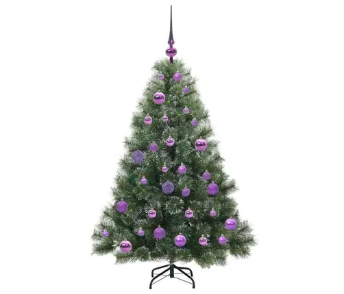 Mākslīgā Ziemassvētku Eglīte Su 150 Led Zaļa 120 Cm Pe Un Pvc Vidaxl