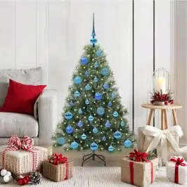 Dirbtinė Kalėdų Eglutė Su 150 Led Žalia 120 Cm Pe Ir Pvc