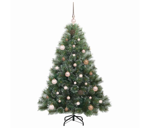 Mākslīgā Ziemassvētku Eglīte Su 150 Led Zaļa 150 Cm Pe Un Pvc Vidaxl