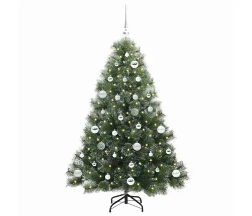 Mākslīgā Ziemassvētku Eglīte Su 150 Led Zaļa 150 Cm Pe Un Pvc Vidaxl