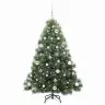Mākslīgā Ziemassvētku Eglīte Su 150 Led Zaļa 150 Cm Pe Un Pvc Vidaxl