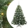 Mākslīgā Ziemassvētku Eglīte Su 150 Led Zaļa 150 Cm Pe Un Pvc Vidaxl
