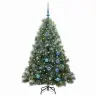 Mākslīgā Ziemassvētku Eglīte Su 150 Led Zaļa 150 Cm Pe Un Pvc Vidaxl