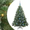 Mākslīgā Ziemassvētku Eglīte Su 150 Led Zaļa 150 Cm Pe Un Pvc Vidaxl