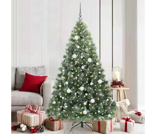 Mākslīgā Ziemassvētku Eglīte Su 300 Led Zaļa 180 Cm Pe Un Pvc Vidaxl