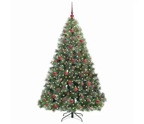 Tehisjõulupuu Koos 300 Led-Iga Roheline 180 Cm Pe Ja Pvc Tehisjõulupuu Koos 300 Led-Iga Roheline 180 Cm Pe Ja Pvc