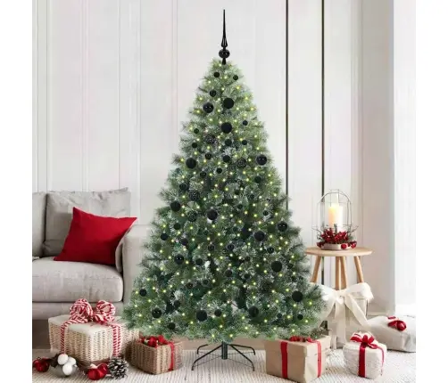 Mākslīgā Ziemassvētku Eglīte Su 300 Led Zaļa 180 Cm Pe Un Pvc Vidaxl Mākslīgā Ziemassvētku Eglīte Su 300 Led Zaļa 180 Cm Pe Un Pvc Vidaxl
