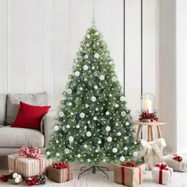 Mākslīgā Ziemassvētku Eglīte Su 300 Led Zaļa 180 Cm Pe Un Pvc Vidaxl Mākslīgā Ziemassvētku Eglīte Su 300 Led Zaļa 180 Cm Pe Un Pvc Vidaxl