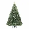 Dirbtinė Kalėdų Eglutė Su 300 Led Žalia 180 Cm Pe Ir Pvc