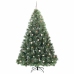 Tehisjõulupuu Koos 300 Led-Iga Roheline 240 Cm Pe Ja Pvc