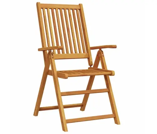 Dārza Ēdamgalds 7 Pcs Brūna Akācijas Masīvkoks Vidaxl