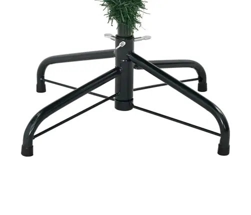 Dirbtinė Kalėdų Eglutė S Stovu Žalia 150 Cm Pvc, Pe Ir Plienas