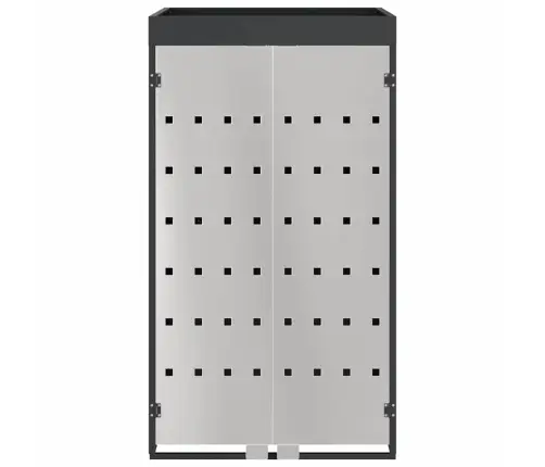 Riteņu Konteinera Uzglabāšana Ar Stādītāja Jumtu 240L Konteineram Vidaxl