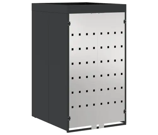 Riteņu Konteinera Uzglabāšana Ar Stādītāja Jumtu 240L Konteineram Vidaxl