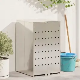 Ratastega Jäätmekasti Hoidmine Gaasi Tõstetava Kaanega 240L Kastile