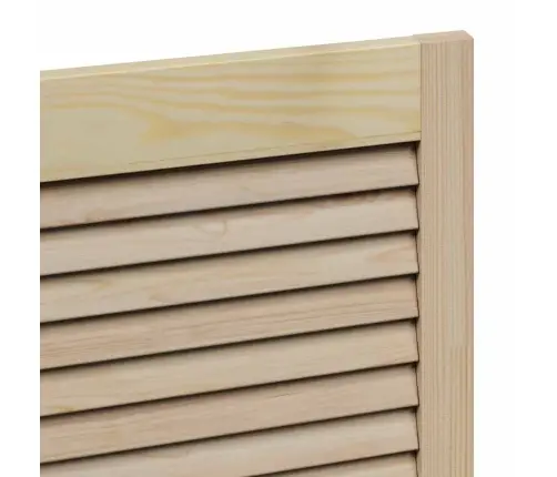 Kappi Uks Uksega Neutraalne 49,5 X 2,1 X 110 Cm Tahke Mänd