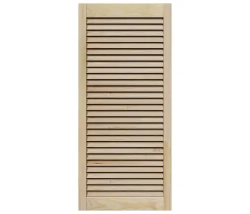 Kappi Uks Uksega Neutraalne 49,5 X 2,1 X 110 Cm Tahke Mänd