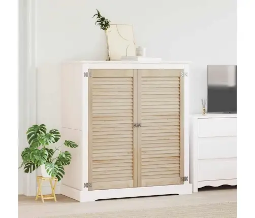 Skapju Durvis 2 Pcs Brūna 110 X 49.5 X 2.1 Cm Priedes Masīvkoks Vidaxl