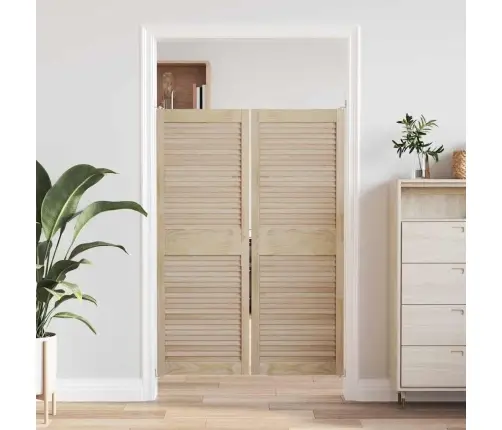 Skapju Durvis Cits Ar Durvīm 2 Pcs Brūna 140.5 X 49.5 X 2.1 Cm Vidaxl