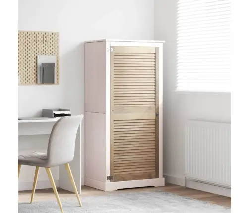 Kappi Uks Uksega Neutraalne 140,5 X 2,1 X 59,5 Cm Tahke Mänd