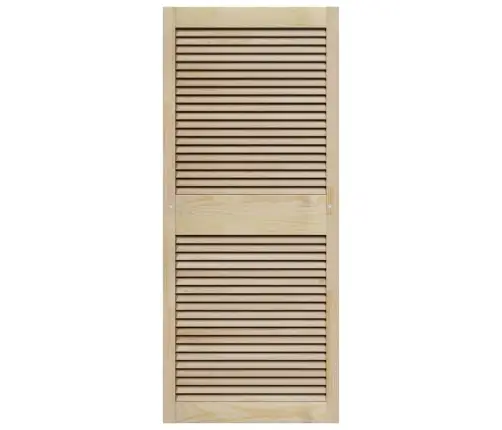 Kappi Uks Uksega Neutraalne 140,5 X 2,1 X 59,5 Cm Tahke Mänd