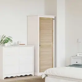 Kappi Uks Uksega Neutraalne 170 X 2,1 X 59,5 Cm Tahke Mänd