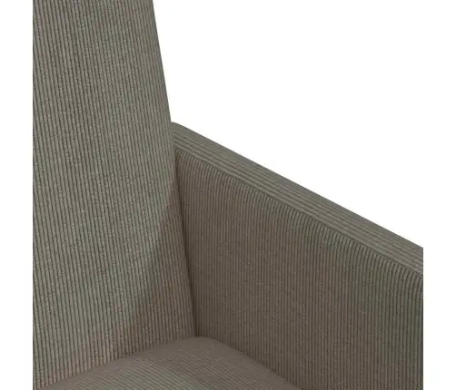 Valgomojo Kėdės Su Ratukais Su Ratais 2 Pcs Šviesiai Pilka