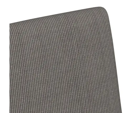 Valgomojo Kėdės Su Ratukais Su Ratais 2 Pcs Šviesiai Pilka