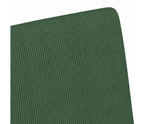 Ratastega Söögi-Toolid 2 Pcs Hall Roheline 57 X 66 X 94 Cm