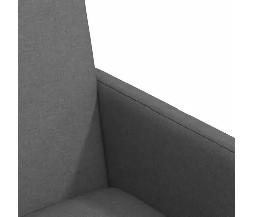 Valgomojo Kėdės 2 Pcs Tamsiai Pilka 57 X 66 X 94 Cm Audinys