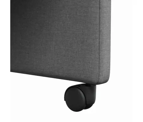 Valgomojo Kėdės 2 Pcs Tamsiai Pilka 57 X 66 X 94 Cm Audinys