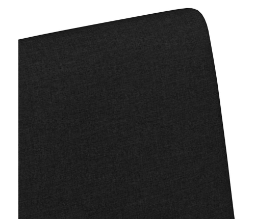 Ēdamistabas Krēsls Ar Riteni 2 Pcs Melna 57 X 66 X 94 Cm Audums Vidaxl
