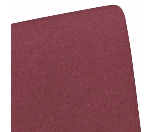 Ēdamkrēsli Ar Riteņiem 2 Pcs Vīnsarkans 57 X 66 X 94 Cm Audums Vidaxl