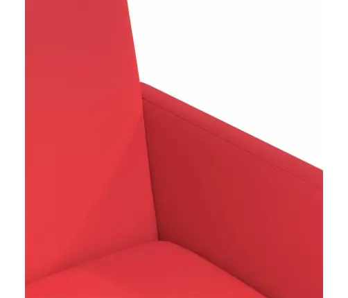 Ēdamkrēsli 2 Pcs Sarkana 57 X 66 X 94 Cm Mākslīgā Āda Vidaxl