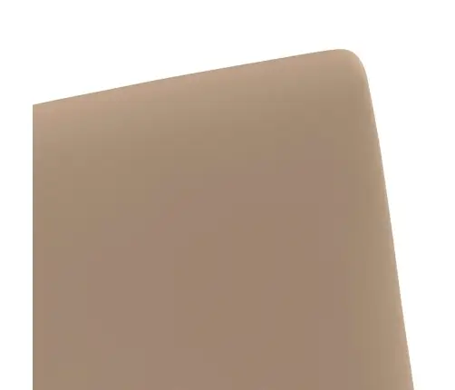 Ēdamkrēsli 2 Pcs Kapučīno 57 X 66 X 94 Cm Mākslīgā Āda Vidaxl