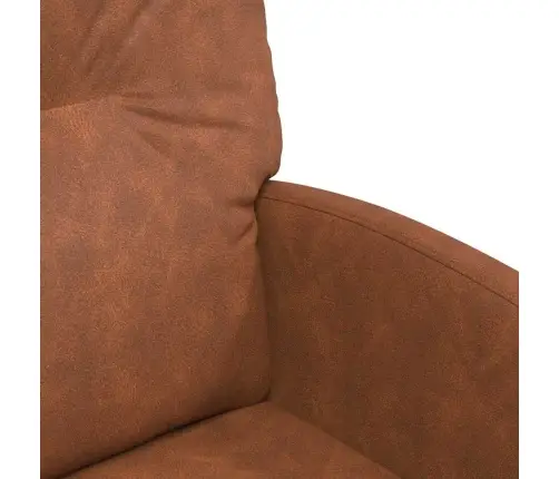 Ratastega Söögi-Toolid 2 Pcs Pruun 57 X 67 X 95 Cm Kunstnahk