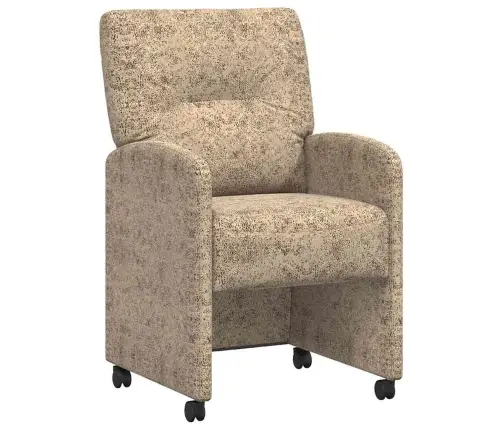 Valgomojo Kėdės Su Ratukais Su Ratais 2 Pcs Šviesiai Pilka