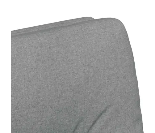 Valgomojo Kėdės 2 Pcs Šviesiai Pilka 57 X 67 X 95 Cm Audinys