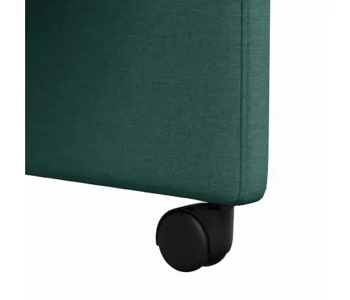 Valgomojo Kėdės 2 Pcs Tamsiai Žalia 57 X 67 X 95 Cm Audinys