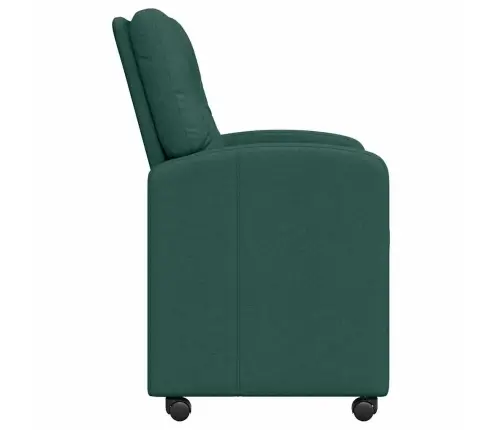 Valgomojo Kėdės 2 Pcs Tamsiai Žalia 57 X 67 X 95 Cm Audinys