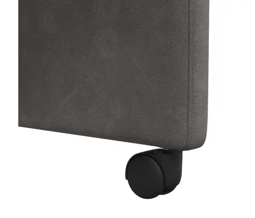 Ēdamkrēsli Ar Riteņiem 2 Pcs Melna 58 X 67 X 97 Cm Mākslīgā Āda Vidaxl