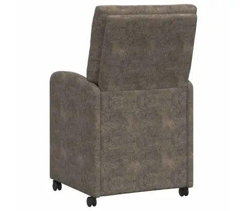 Ratastega Söögi-Toolid Ratastega 2 Pcs Tumehall 58 X 67 X 97 Cm