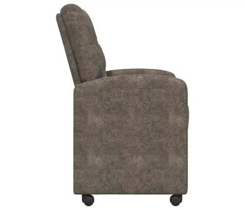 Ratastega Söögi-Toolid Ratastega 2 Pcs Tumehall 58 X 67 X 97 Cm