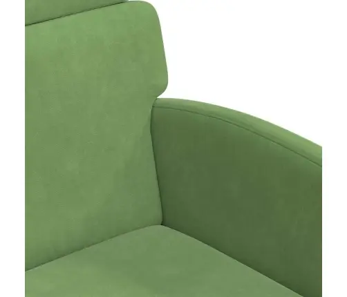 Ēdamkrēsli Ar Riteņiem 2 Pcs Gaiši Zaļa 58 X 65 X 98 Cm Samts Vidaxl