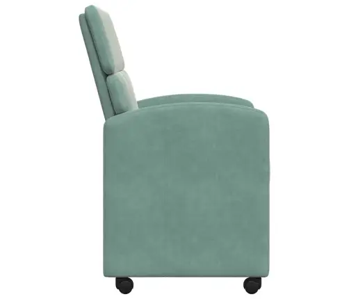 Söögitoa Toolid 2 Pcs Sinakas-Roheline 58 X 65 X 98 Cm Samet