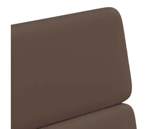 Ēdamkrēsli Ar Riteņiem 2 Pcs Brūna 58 X 65 X 98 Cm Mākslīgā Āda Vidaxl