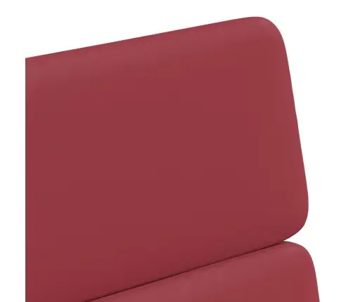 Ēdamkrēsli 2 Pcs Vīnsarkans 58 X 65 X 98 Cm Mākslīgā Āda Vidaxl