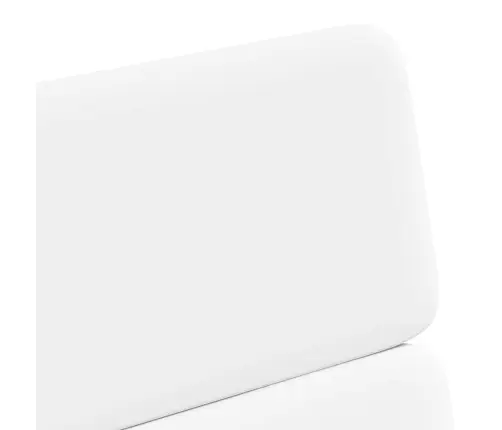 Valgomojo Kėdės 2 Pcs Balta 58 X 65 X 98 Cm Dirbtinė Oda