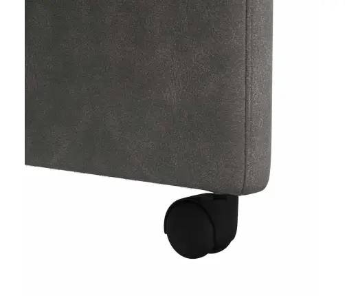 Ēdamkrēsli Ar Riteņiem 2 Pcs Melna 57 X 67 X 98 Cm Mākslīgā Āda Vidaxl