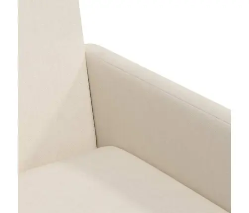 Ēdamkrēsli Ar Riteņiem 2 Pcs Bēša 57 X 67 X 95 Cm Lins Vidaxl